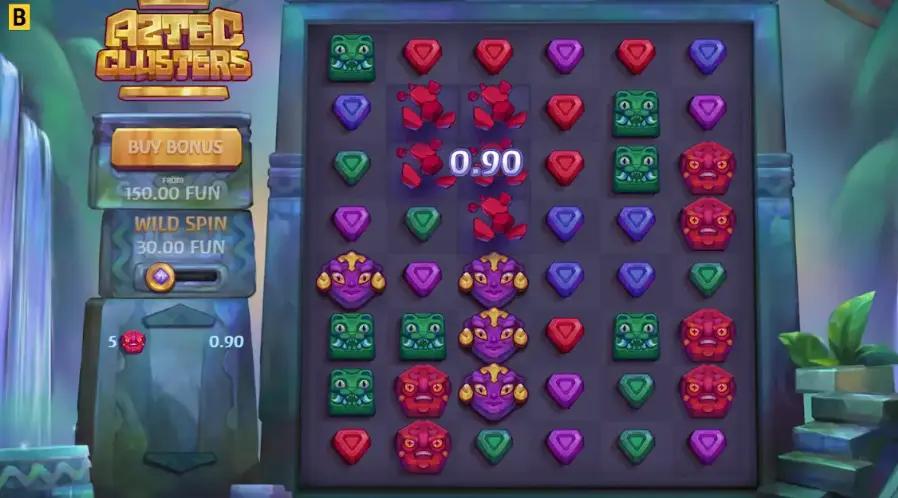 Juega Aztec Clusters gratis en demo desde BGaming aztec clusters gratis demo tragamonedas
